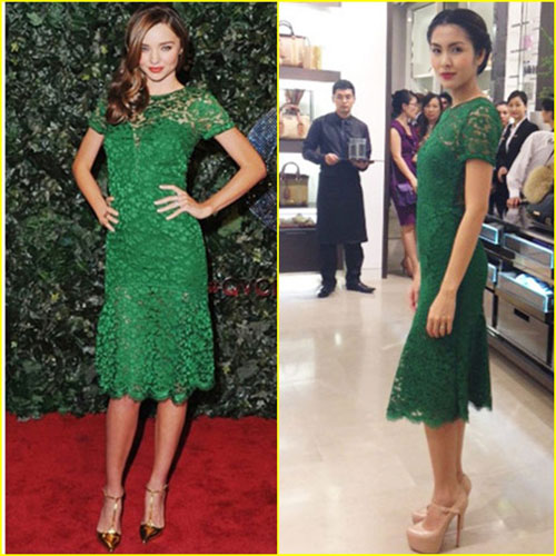 Sao Việt say sưa trong quot;cơn sốtquot; thời trang Miranda Kerr - 1