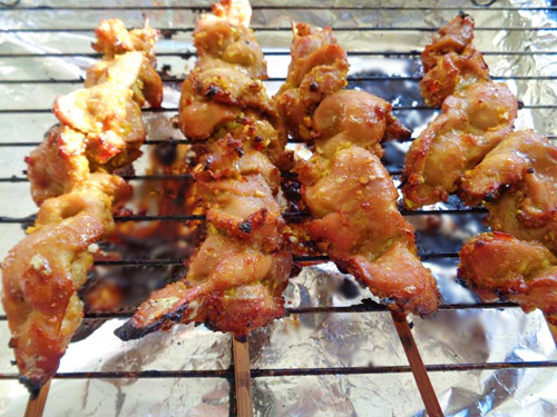 Mề gà nướng sả ớt cay cay quot;sợ gìquot; trời lạnh - 4