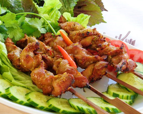 Mề gà nướng sả ớt cay cay quot;sợ gìquot; trời lạnh - 5