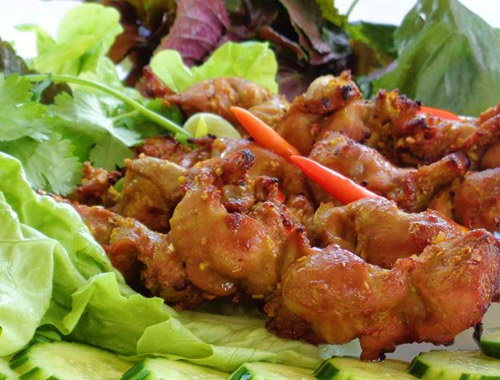 Mề gà nướng sả ớt cay cay quot;sợ gìquot; trời lạnh - 9