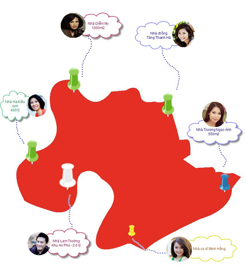 Nhà tỷ đồng long lanh của sao Việt ở Quận 2, TP.HCM - 1