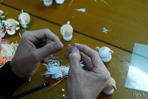 Học làm thú giống bằng giấy xoắn đơn giản - 6