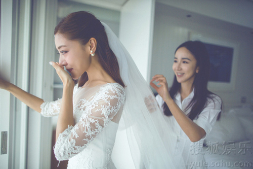 Toàn cảnh đám cưới hạnh phúc của Tiểu Châu Tấn - 5