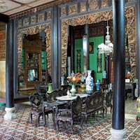 Nhà vườn trắng tinh khôi nổi bật triền đê sông Hồng - 16