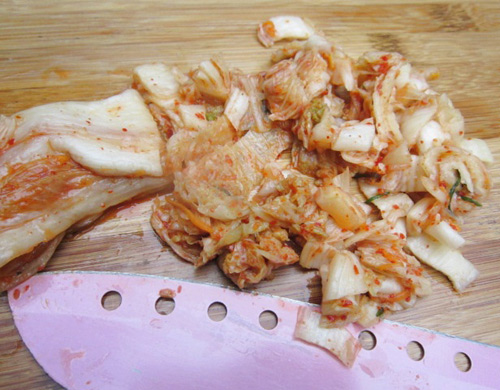 Cơm rang kim chi siêu hấp dẫn - 4