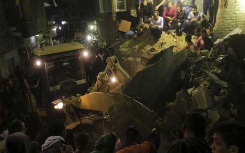 Ai Cập: Sập chung cư 8 tầng, 26 người thương vong - 2