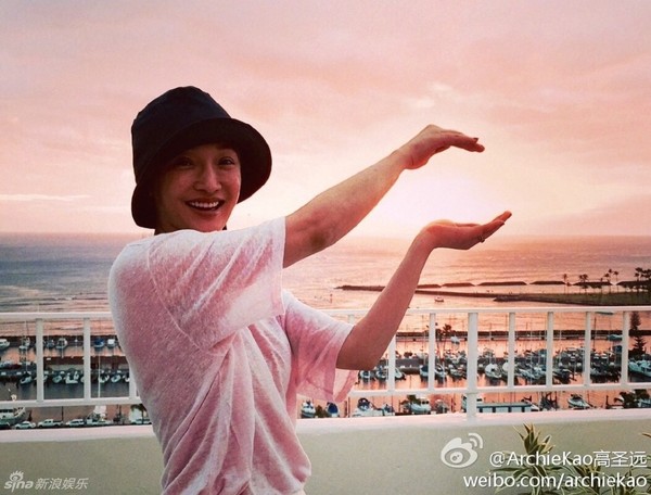 Vợ chồng Châu Tấn ngọt ngào đi nghỉ ở Hawaii - 4