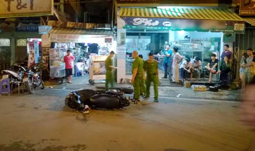 Đâm chết người vì va quẹt giao thông - 1