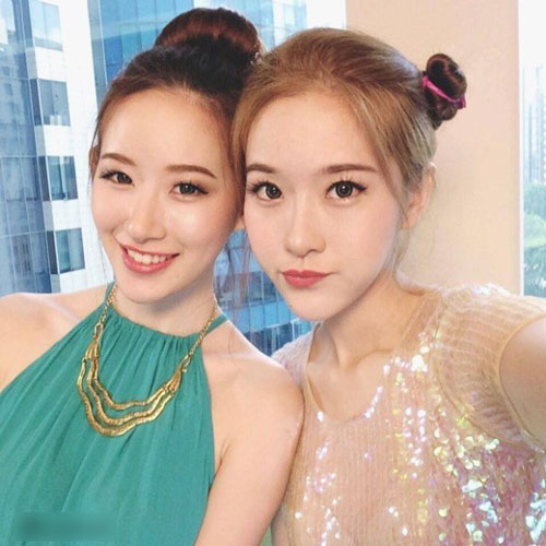 Cặp chị em song sinh tạo #039;sóng#039; vì giống hệt mỹ nữ Hàn - 8