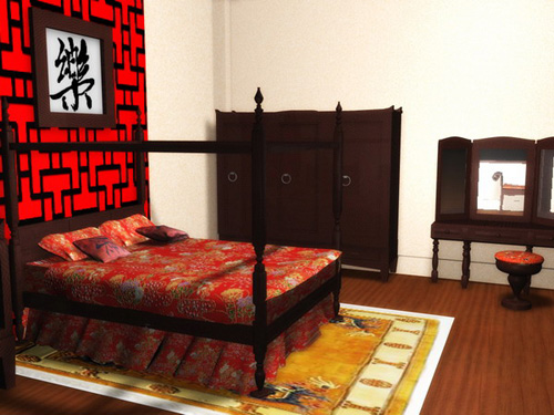 Tranh chữ trong phòng ngủ, vợ chồng bất hòa liên miên - 1