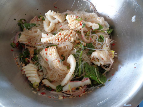 Miến trộn mực cay cay, giòn giòn - 7