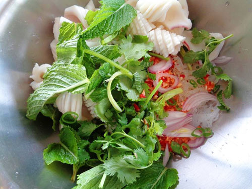 Miến trộn mực cay cay, giòn giòn - 6