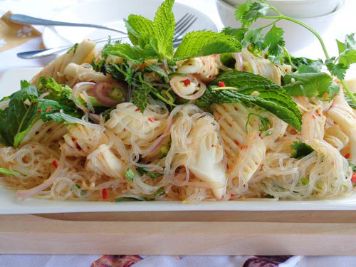 Miến trộn mực cay cay, giòn giòn - 8