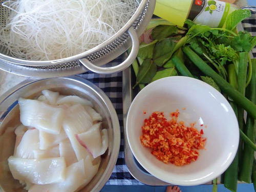 Miến trộn mực cay cay, giòn giòn - 1