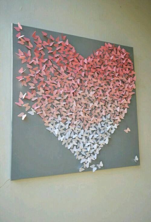 Nửa tiếng bày phòng ngủ như mơ với bướm 3D nghệ thuật - 8