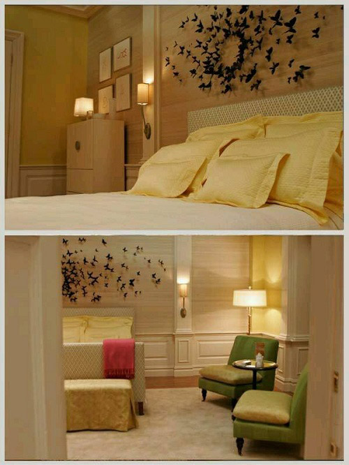 Nửa tiếng bày phòng ngủ như mơ với bướm 3D nghệ thuật - 10