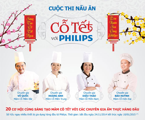 Sáng tạo cỗ Tết ngon cùng Philips - 1