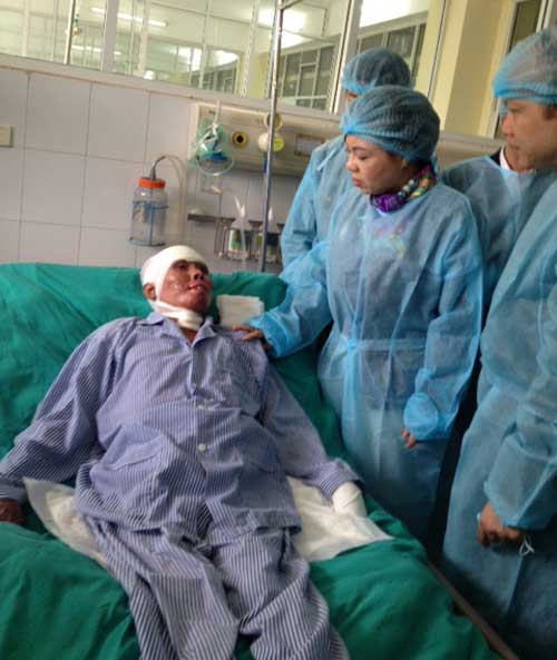 Vụ Mi171 rơi: Chiến sĩ duy nhất sống sót đã cử động được - 1