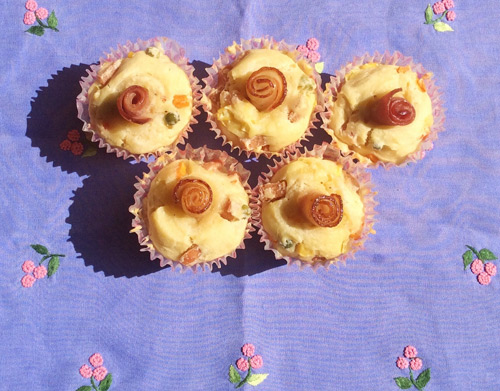 Bánh muffin mặn cho bữa sáng đủ chất - 9