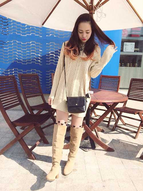 Hot mom Hà Nội và cô con gái 17 tháng có style cực quot;chấtquot; - 9
