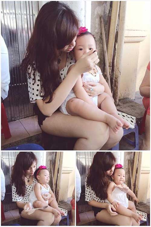 Hot mom Hà Nội và cô con gái 17 tháng có style cực quot;chấtquot; - 8
