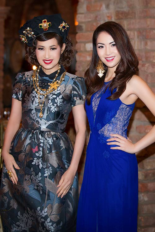 HH Jennifer Chung xinh đẹp hội ngộ danh ca Ý Lan - 5