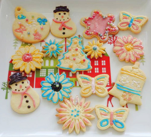 Bánh quy bơ đầy màu sắc đón Giáng sinh - 11