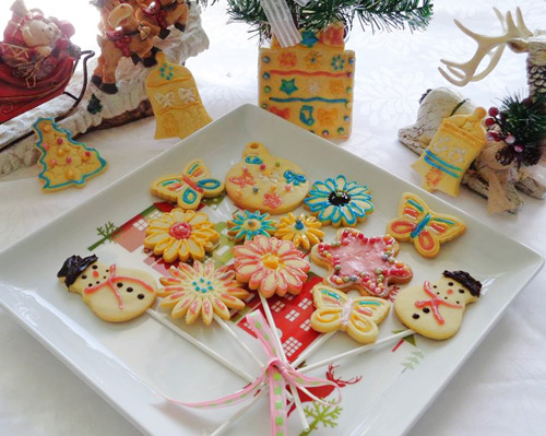 Bánh quy bơ đầy màu sắc đón Giáng sinh - 12