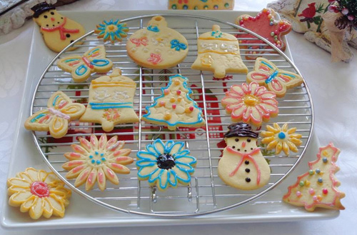 Bánh quy bơ đầy màu sắc đón Giáng sinh - 9