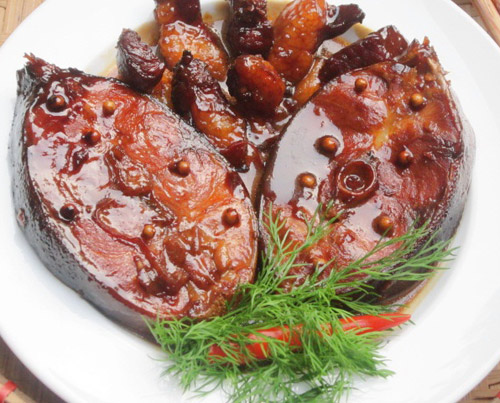 Cá giò kho thịt đậm đà cơm cuối tuần - 10