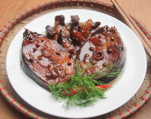 Cá giò kho thịt đậm đà cơm cuối tuần - 12