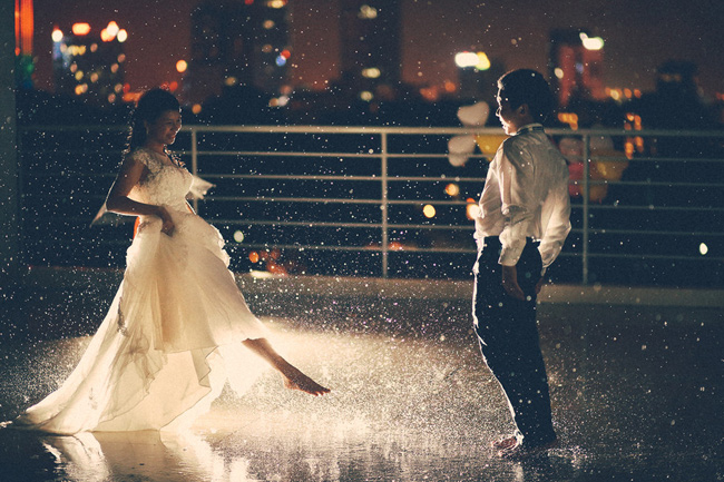 Khiêu vũ cùng mưa
