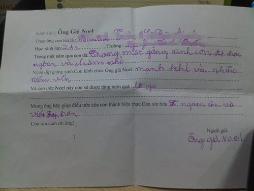 Những điều ước ứa nước mắt của trẻ gửi ông già Noel - 11