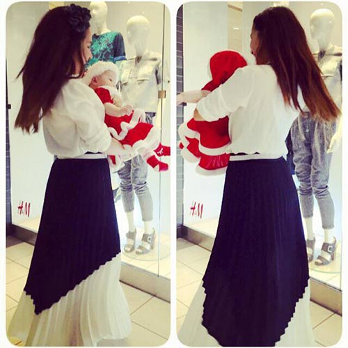 Con gái Duy Uyên ngày càng trắng hồng - 4