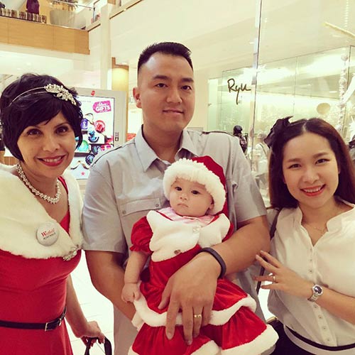 Con gái Duy Uyên ngày càng trắng hồng - 5