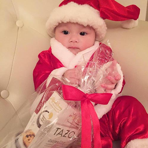 Con gái Duy Uyên ngày càng trắng hồng - 6