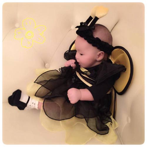 Con gái Duy Uyên ngày càng trắng hồng - 9