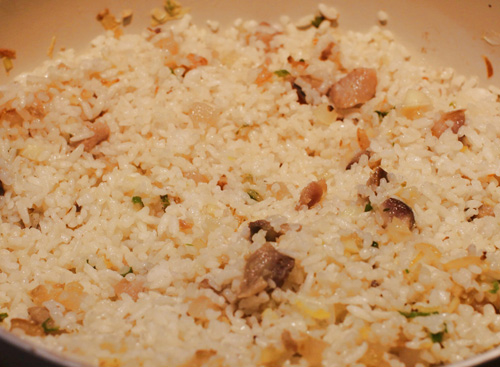 Cơm chiên cá làm vừa nhanh, ăn là mê - 6