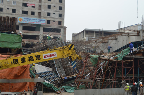 Vụ sập giàn giáo đường sắt trên cao: Lời kể lái xe - 1