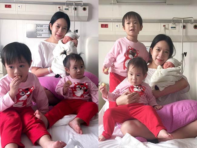 Sau 9 tháng 10 ngày hồi hộp ngóng trông, nam ca sỹ Lý Hải và bà xã vừa hạnh phúc thông báo cặp đôi đã đón đứa con thứ 3 cách đây 5 ngày, vào lúc 1h53 ngày 20/12 tại bệnh viện Pháp Việt, TP.HCM 
