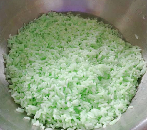 Xôi lá dứa khoai mì cho bữa sáng giản dị - 2