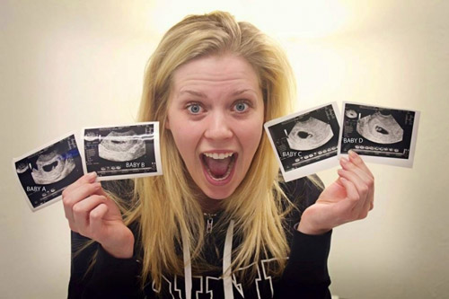 Kỳ diệu mẹ sinh 4 bé gái sau 8 năm vô sinh - 13