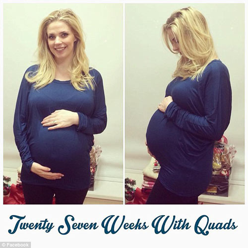 Kỳ diệu mẹ sinh 4 bé gái sau 8 năm vô sinh - 4