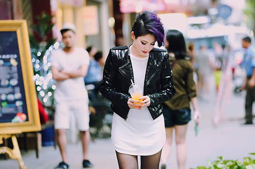 quot;Búp bêquot; Thanh Thảo xuống phố trước ngày đi Mỹ - 4