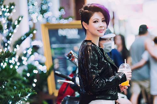 quot;Búp bêquot; Thanh Thảo xuống phố trước ngày đi Mỹ - 2