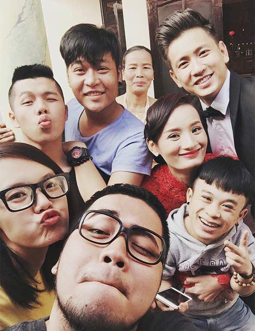 Đỗ Mạnh Cường về Quảng Bình dự lễ cưới của quot;gà cưngquot; - 9