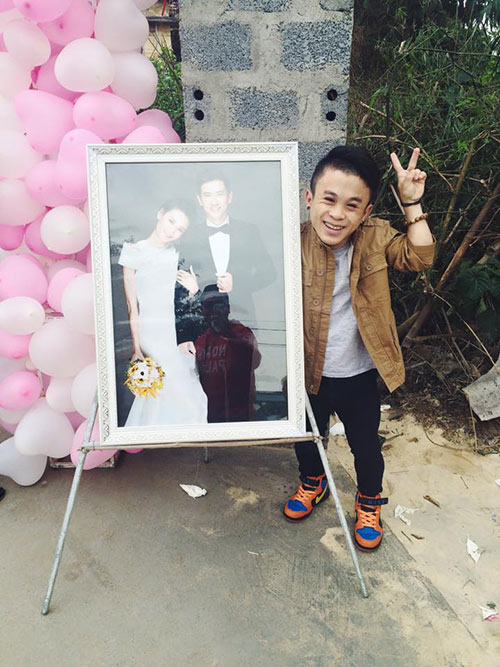 Đỗ Mạnh Cường về Quảng Bình dự lễ cưới của quot;gà cưngquot; - 7