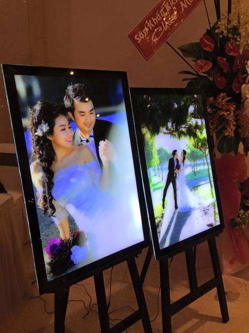 Lê Khánh mặc áo dài tinh khôi trong ngày cưới - 3