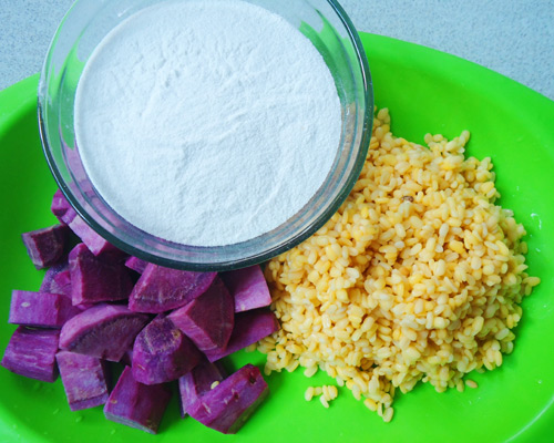 Chè đậu xanh khoai lang tím thanh mát, thơm bùi - 1