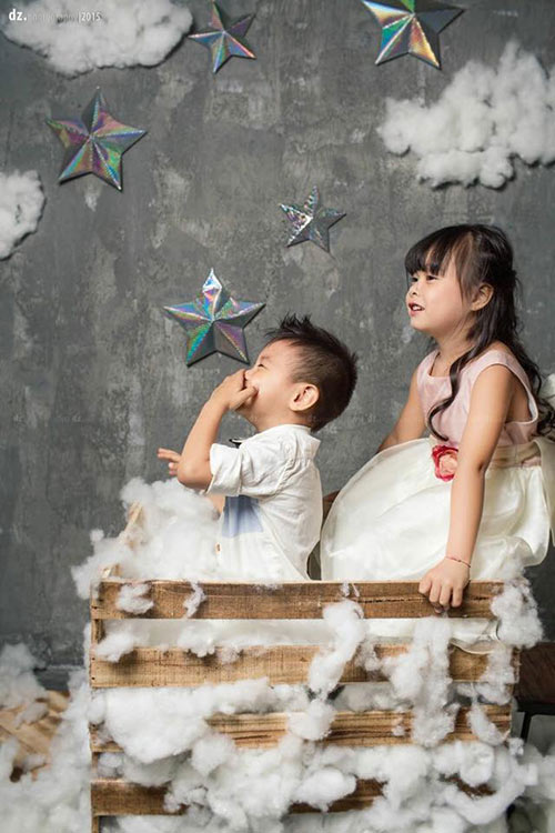 Single mom Hà Thành xinh đẹp lần thứ 2 mặc váy cưới vì con - 7